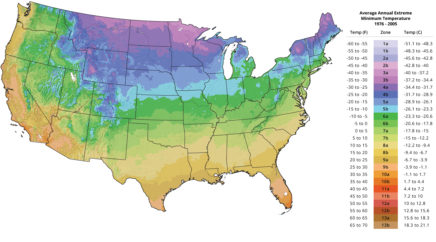 Usda Planting Zones 2025 Map Nader Skye